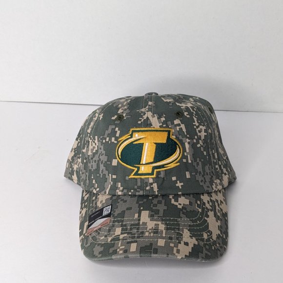 Captivating Headgear Men's Green Camo Cap One Size Embroidery - Picture 3 of 8